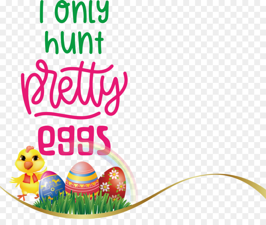 Jagen Sie hübsche Eier Ei Ostertag - 
