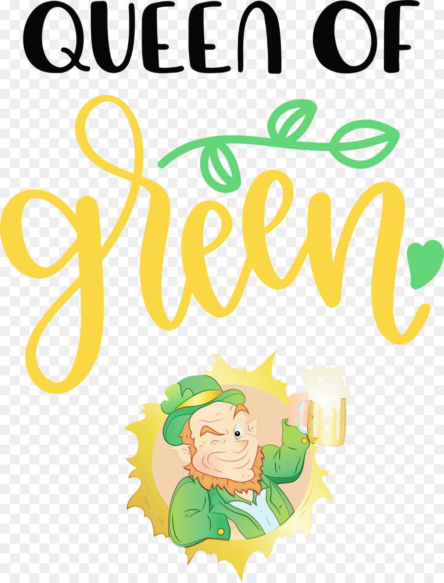 Cartoon Green Meter Pflanzen Glück - 