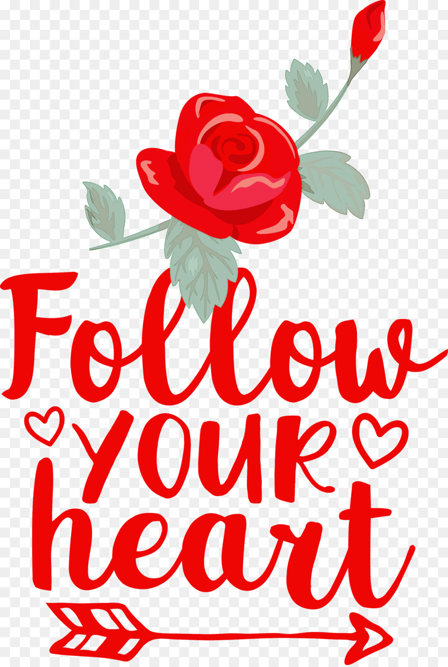 Follow Your Heart Valentines Day Valentine