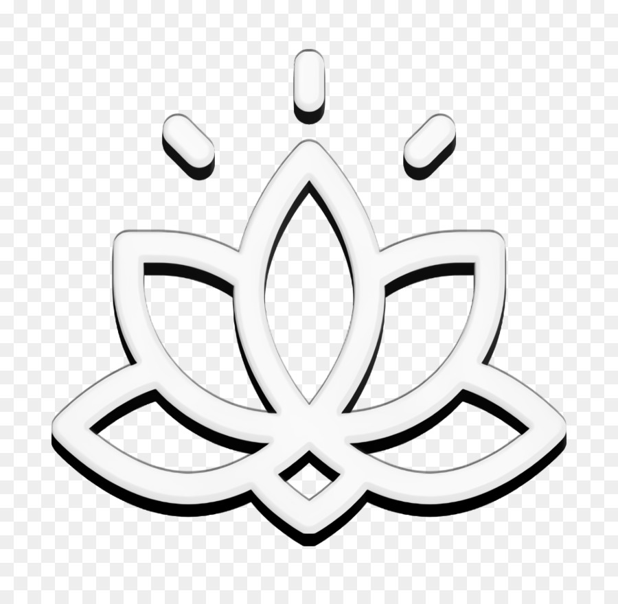 Icona della Tailandia Icona del fiore Icona del loto - 