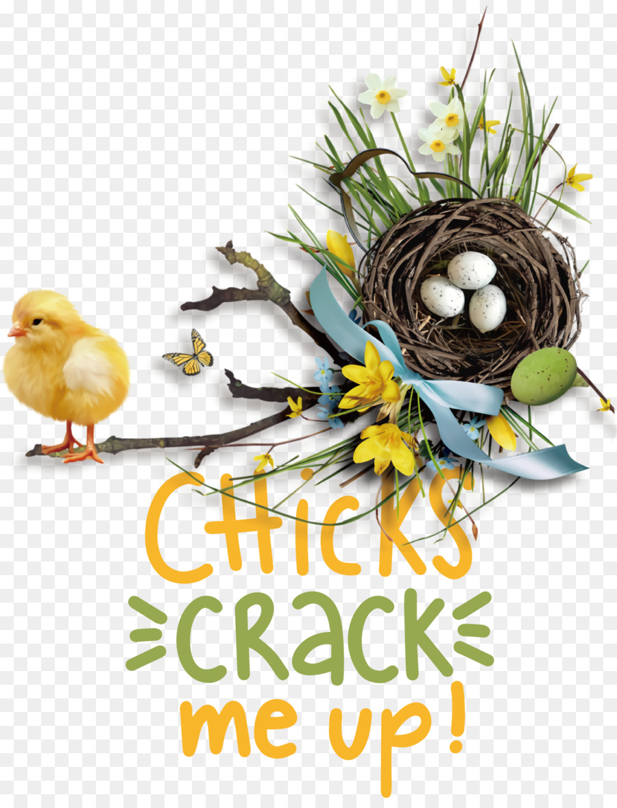 Chicks Crack Me Up Ngày lễ Phục sinh Chúc mừng lễ Phục sinh - 
