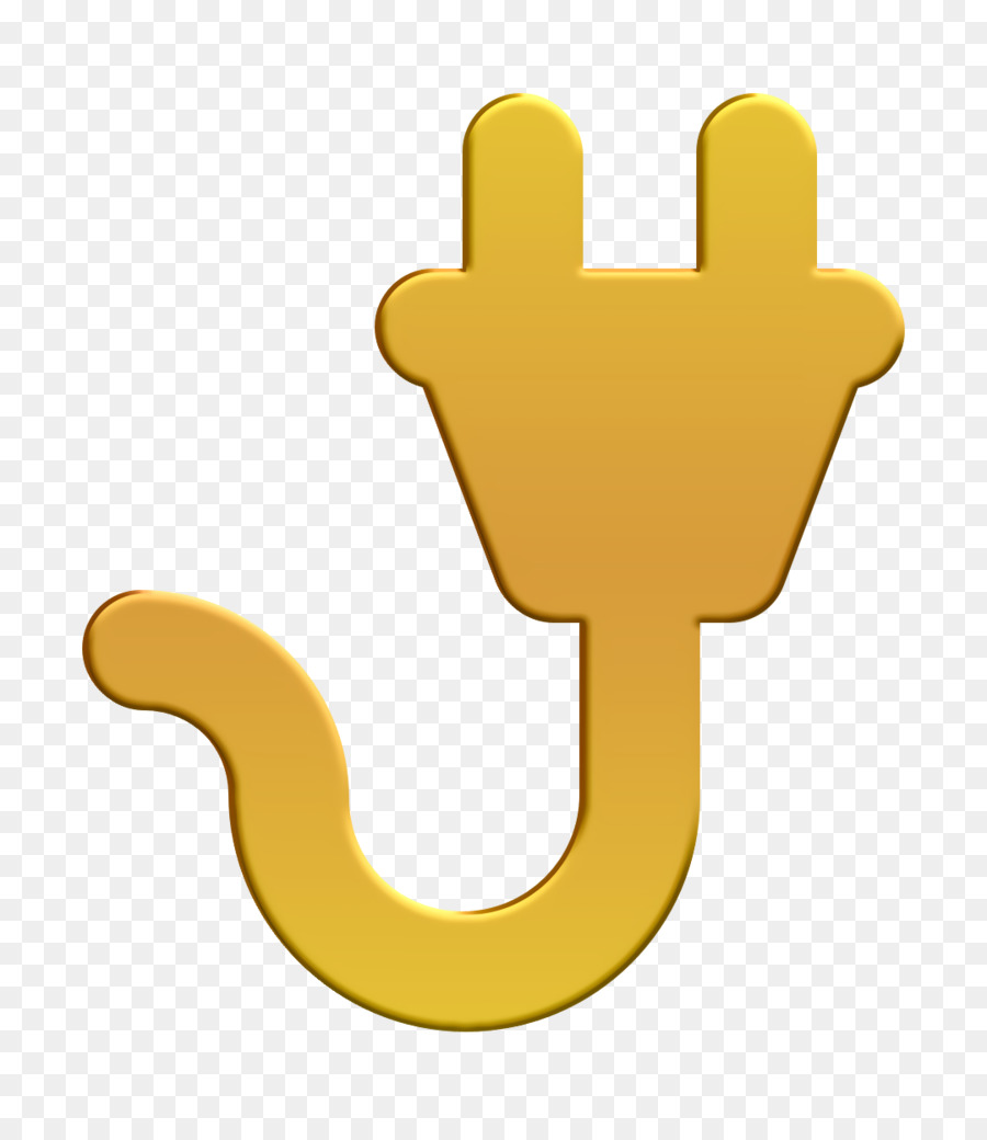 Technologie-Symbol Steckersymbol Symbol für gefüllte Industrieelemente - 