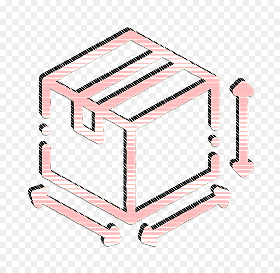 Paketsymbol Größensymbol Verpackungssymbol - 