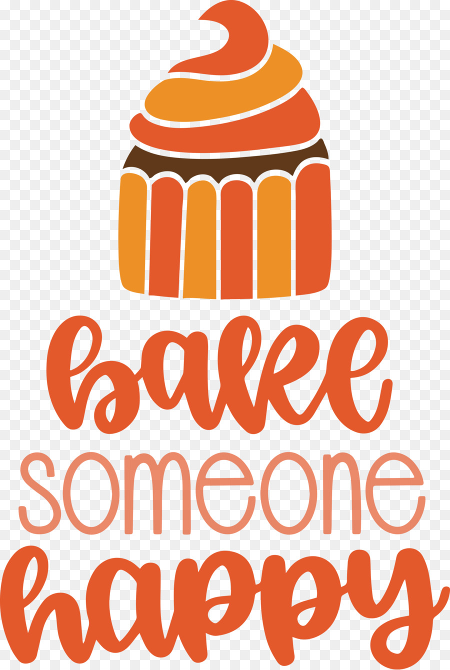 Backen Sie jemanden Happy Cake Food - 