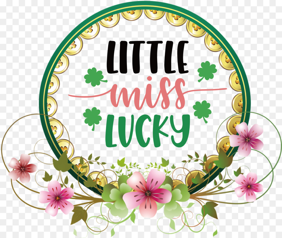 Little miss lucky lucky Patricks Day