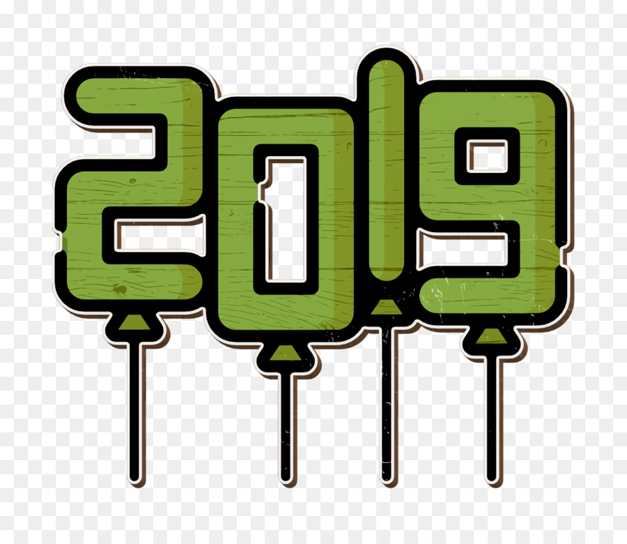 2019 icon New Year icon