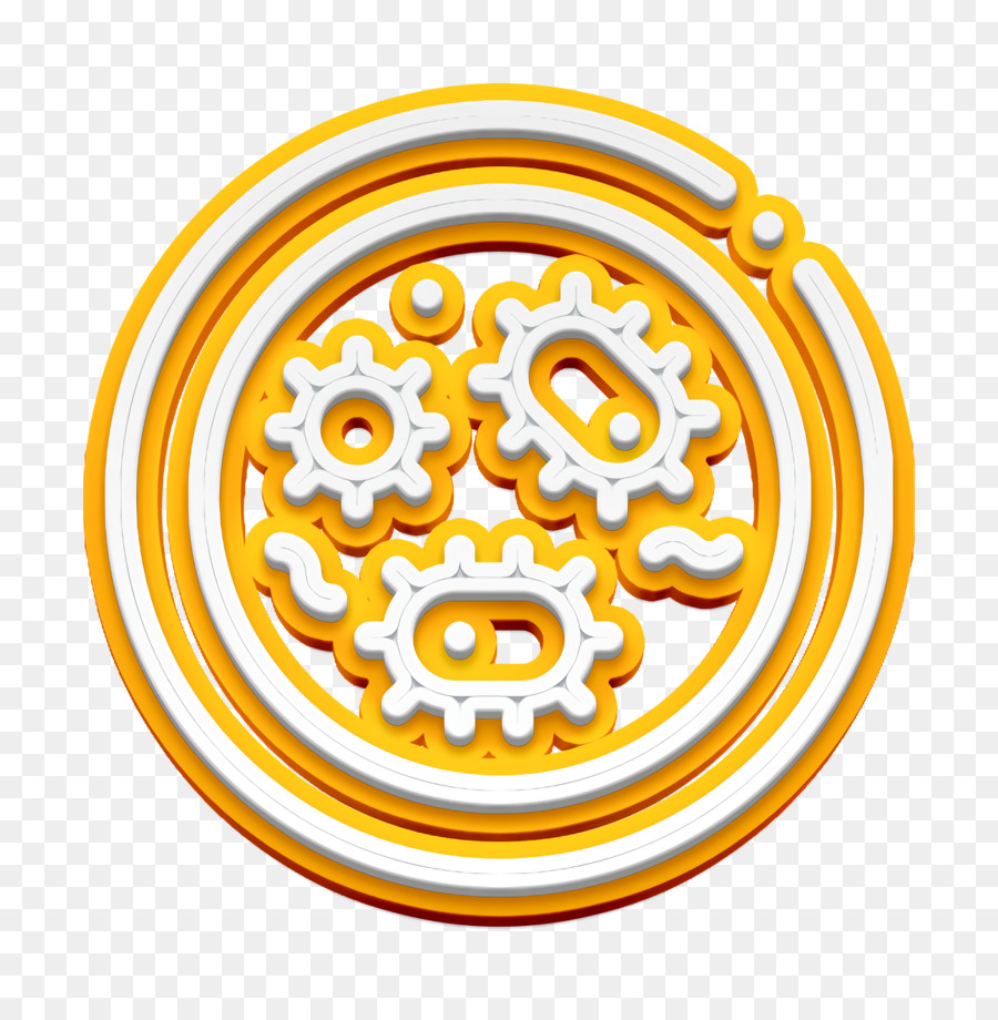 Labor icon Bakterien Symbol - 
