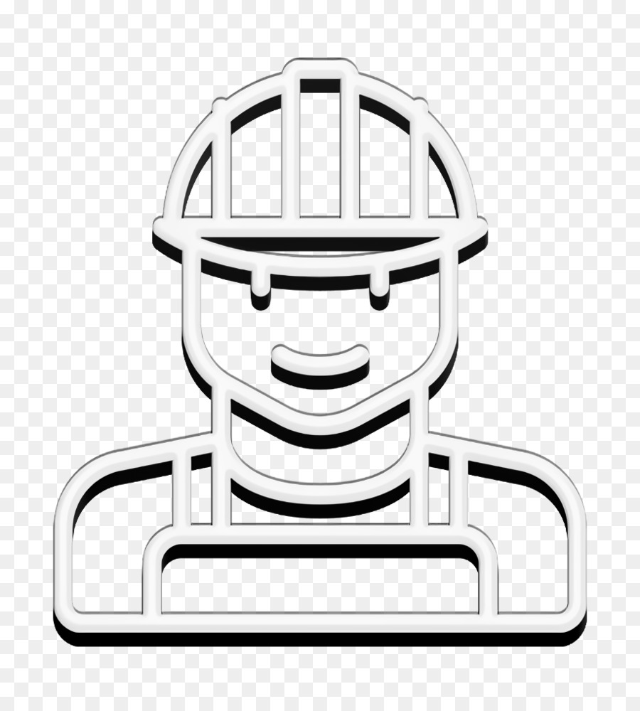 Industriesymbol Symbol Arbeitersymbol Builder-Symbol - 