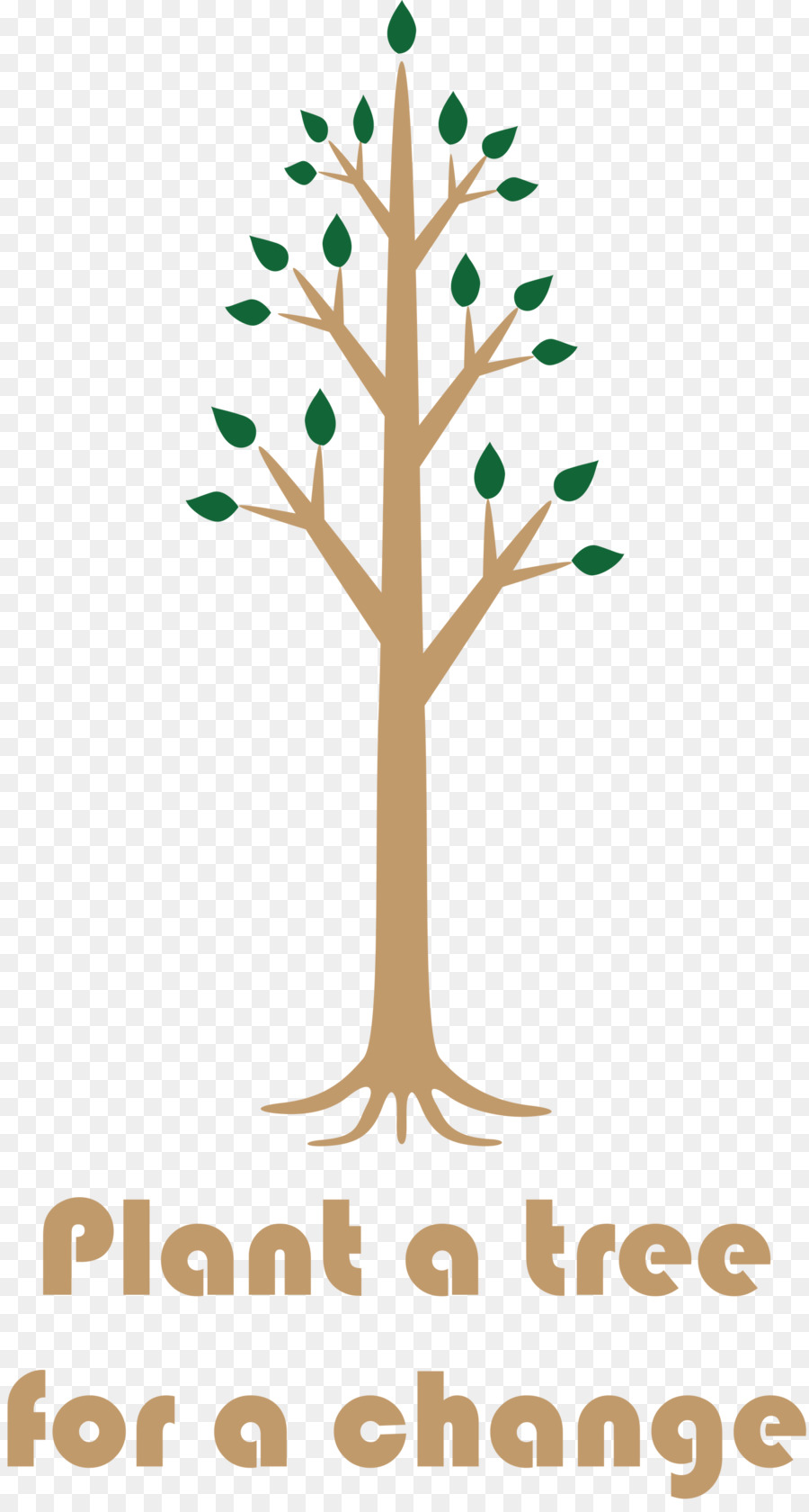 Pflanzen Sie einen Baum für einen Tag der Wechsellaube - 