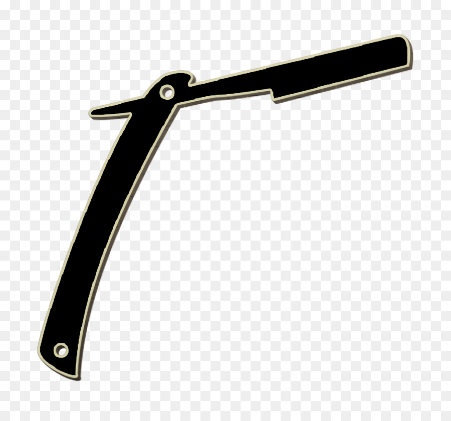 Rasiermesser zum Schneiden von Haaren Symbol Friseursalon Symbol Rasiermesser Symbol - 