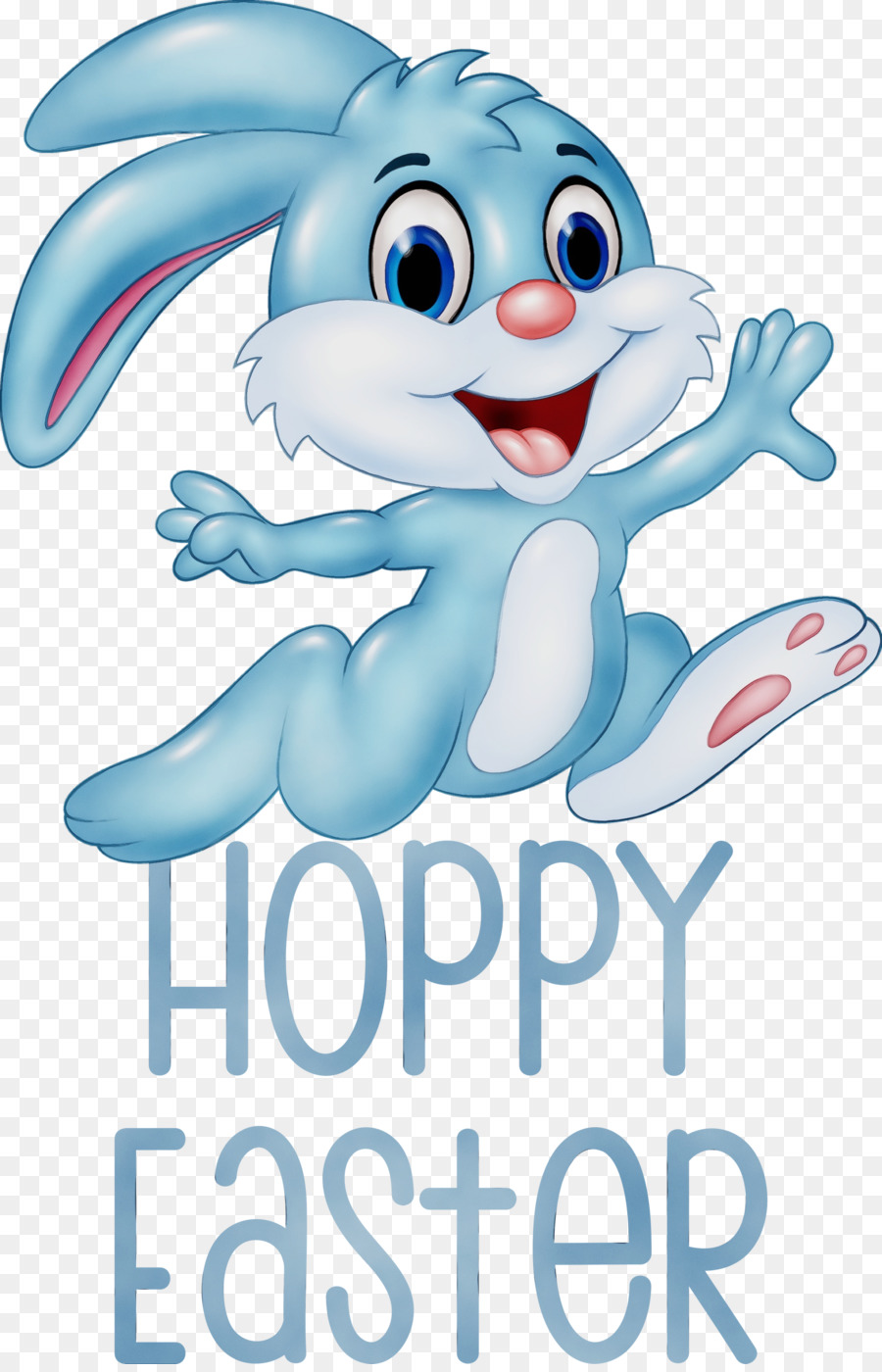 coniglio cartone animato coniglio europeo battitore royalty-free - 