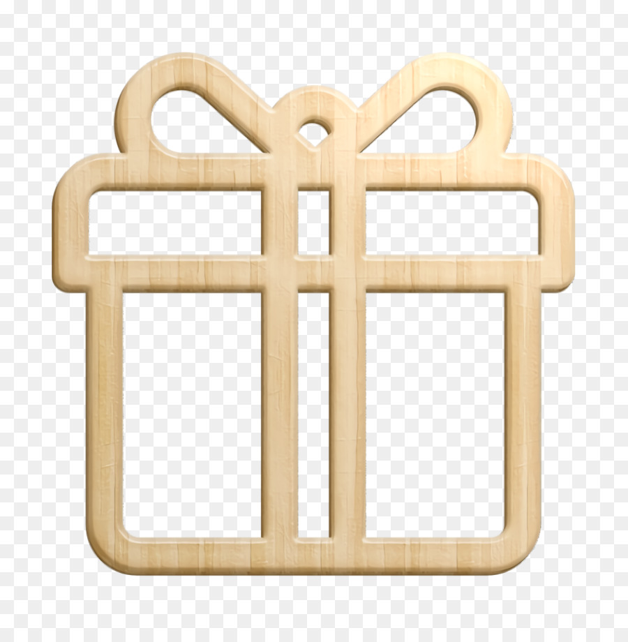 Geschenkbox-Symbol Geschenk-Symbol Einkaufs- und Handelssymbol - 