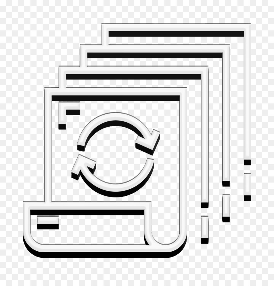 Stapelsymbol Symbol für Dateien und Dokumente - 