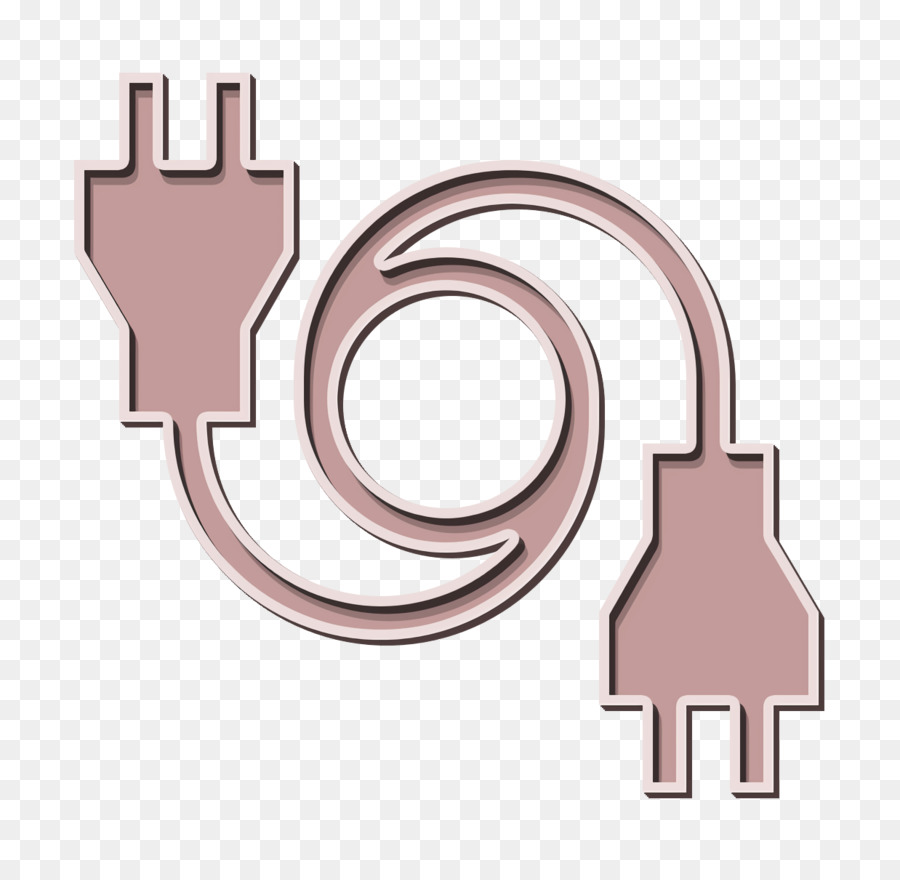 Symbol für Elektrowerkzeuge und -elemente Steckersymbol Kabelsymbol - 