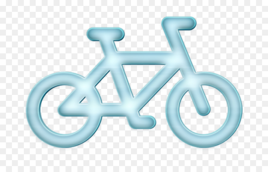Icona della bici Icona della bicicletta Icona delle vacanze estive - 