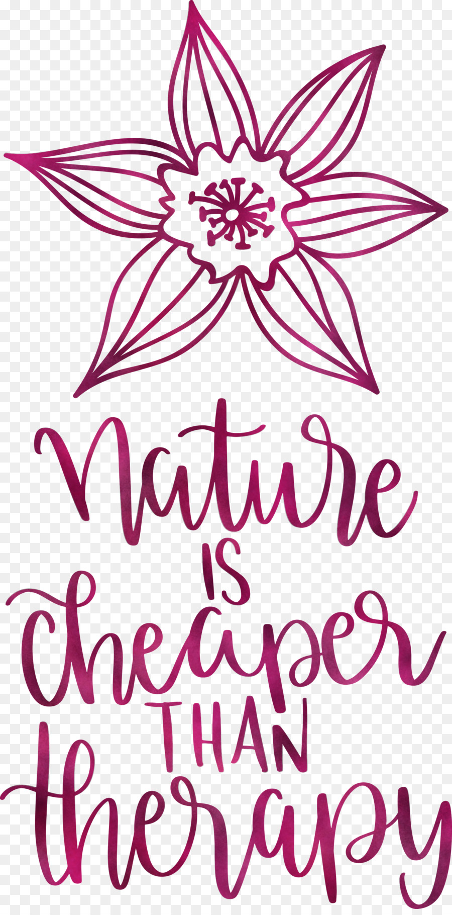 Natur ist billiger als Therapie Natur - 