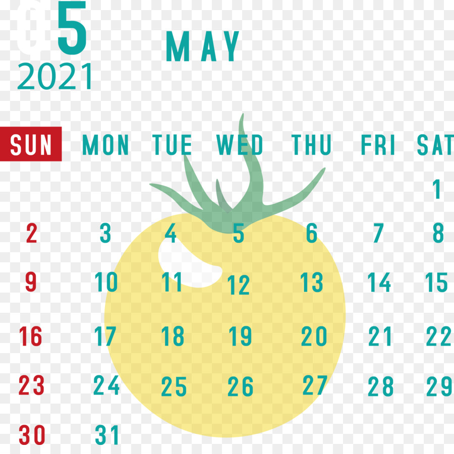 Calendario stampabile maggio 2021 Calendario maggio 2021 - 