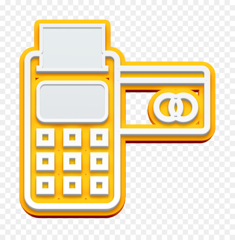 Point-of-Service-Symbol Bank- und Finanzsymbol Zahlungssymbol - 