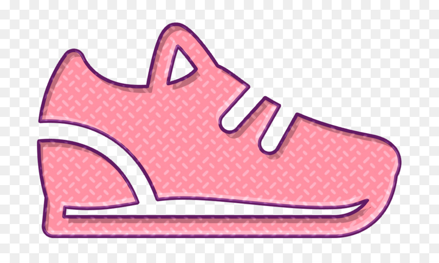 Icona di scarpe da ginnastica Icona di calzature icona della moda - 