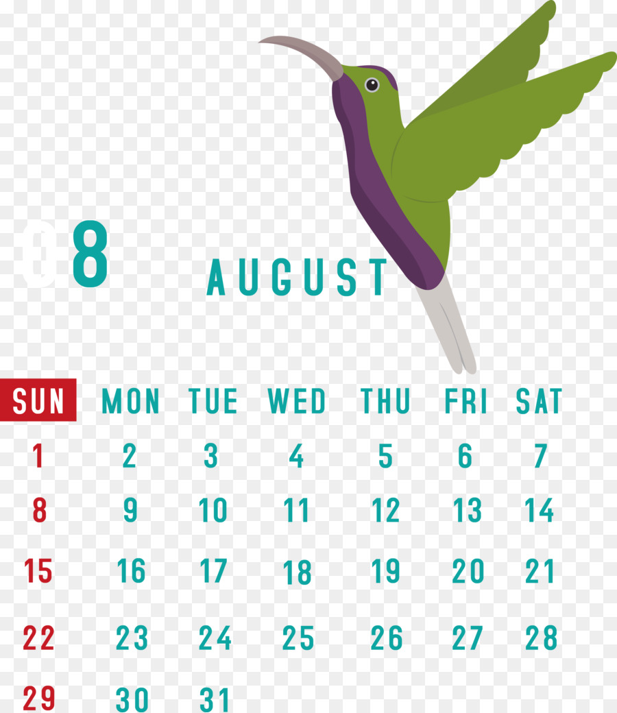 August 2021 Kalender August Kalender 2021 Kalender - 