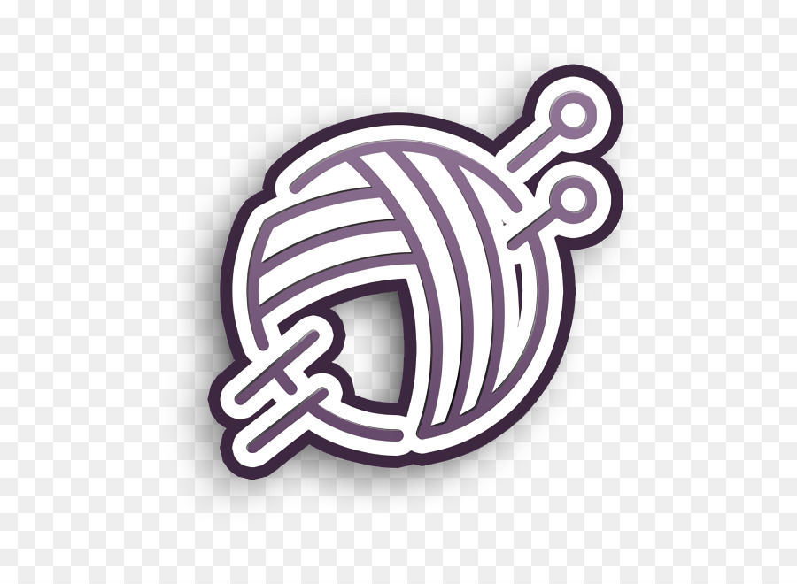 Knitting icon Fabric icon Design icon