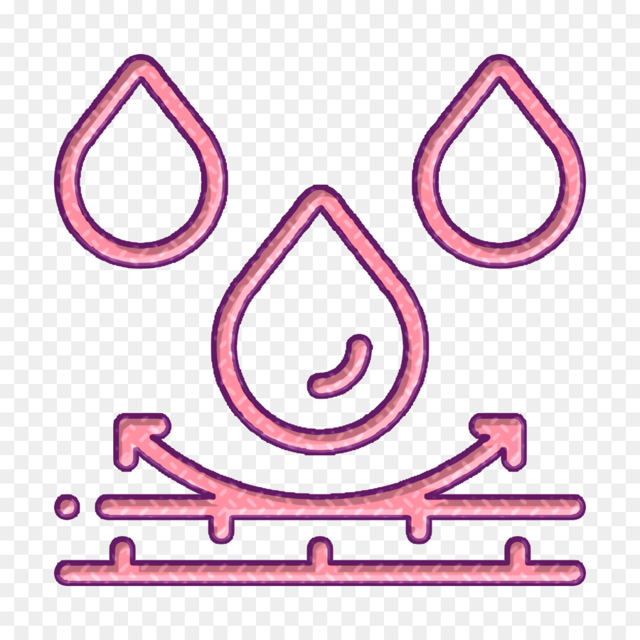 Wasserdichtes Symbol Stoffsymbol Symbol für Stoffmerkmale - 
