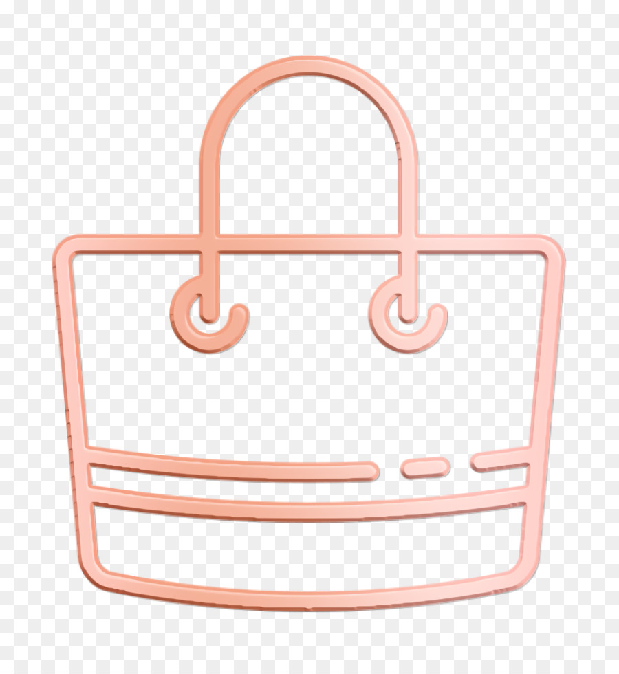 Bag icon Linear Detailed Travel Elements icon