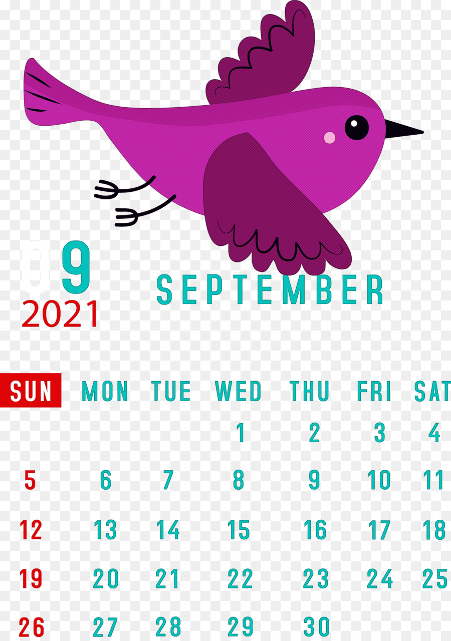Druckbarer Kalender September 2021 Kalender September 2021 - 