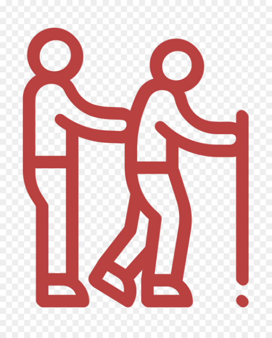 Biểu tượng đi bộ Biểu tượng trợ giúp Biểu tượng người khuyết tật - 