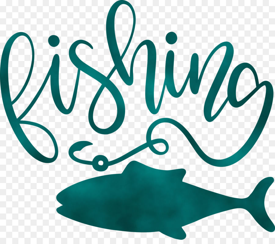 logo fishing calligraphy