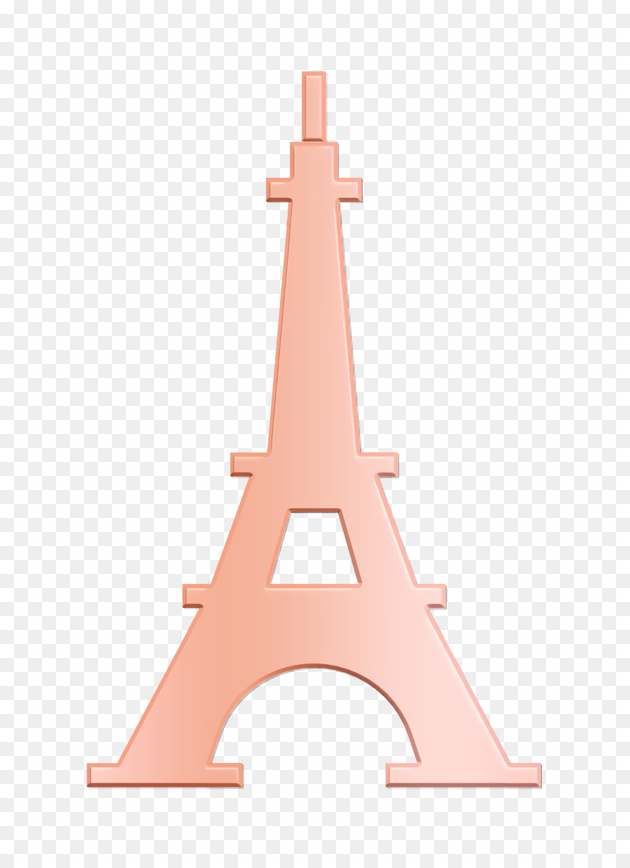 Icona del punto di riferimento Icona dei punti di riferimento Icona della torre Eiffel - 
