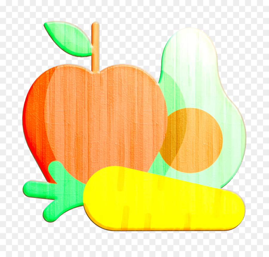 Food delivery icon Healthy food icon Fruit icon