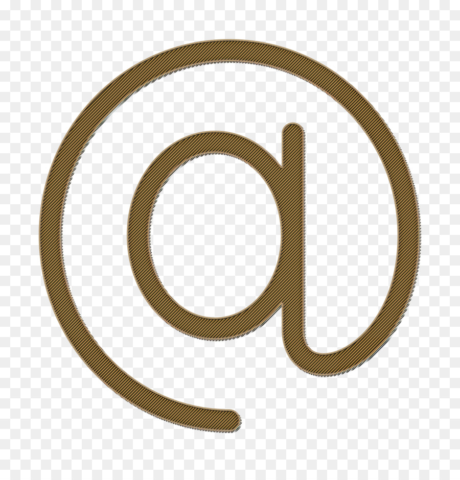 POI Audiovisual Outline icon At icon At symbol icon