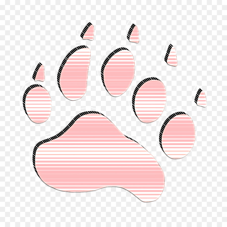 animals icon Paw icon Bear pawprint icon