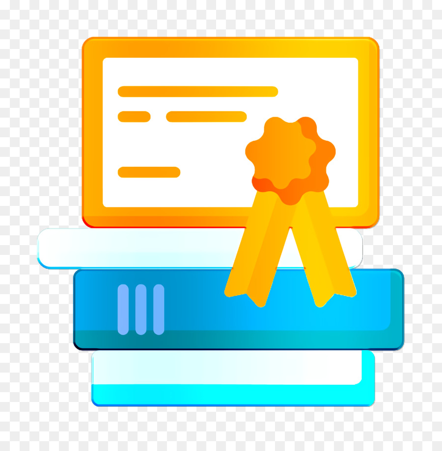 Icona del brevetto Icona del design grafico Icona del certificato - 