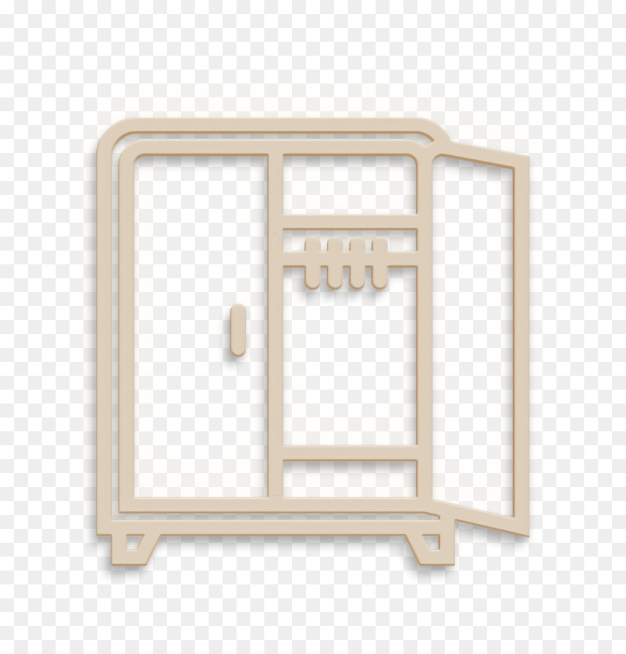 Haushaltsset-Symbol Schrank-Symbol Garderoben-Symbol - 