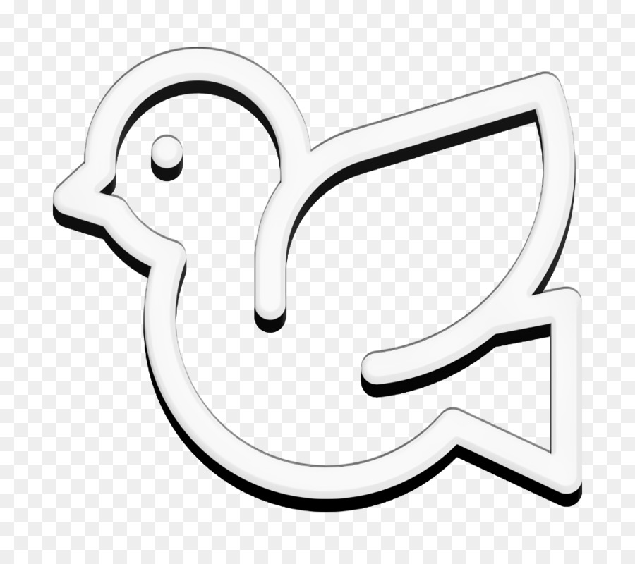 Taubensymbol Vogelsymbol Wohltätigkeitssymbol - 