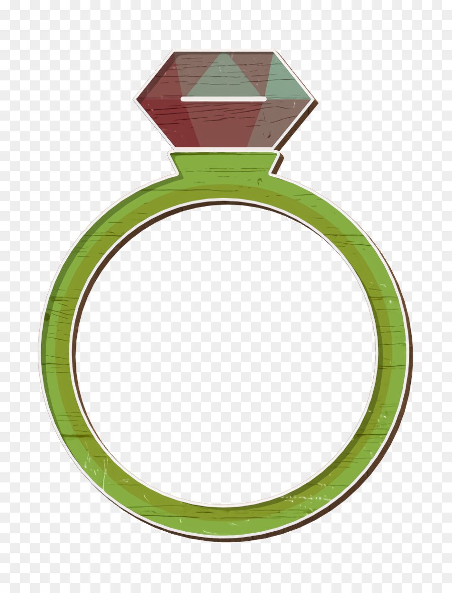 Icona di anello di diamanti Icona di icone di fiabe Icona di diamante - 