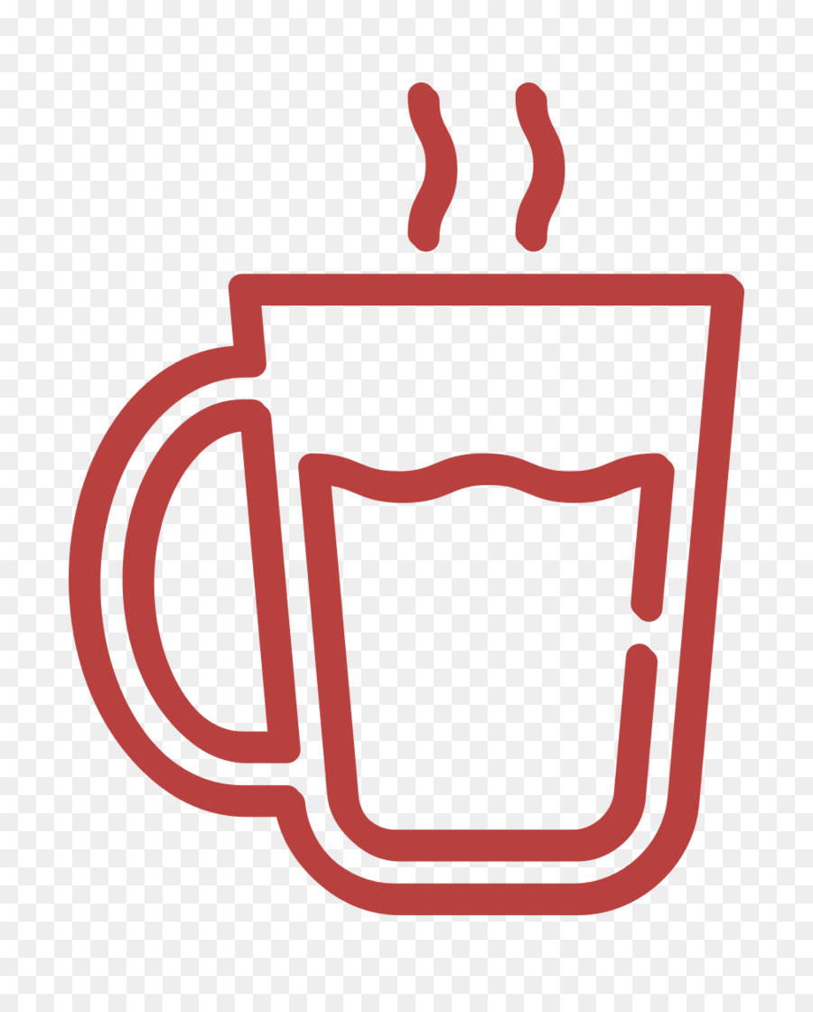 Icona del tè Icona della caffetteria Icona della tazza di caffè - 