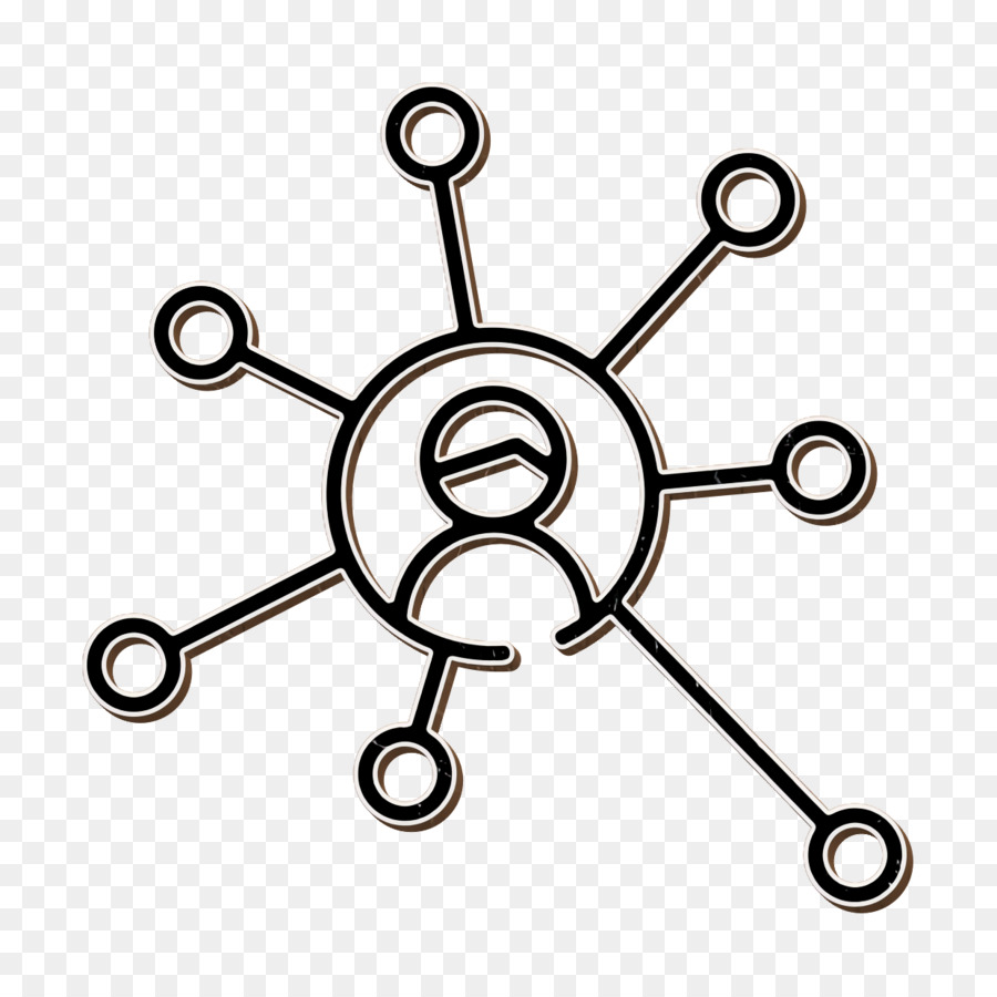 Geschäftssymbol Link-Symbol Netzwerksymbol - 