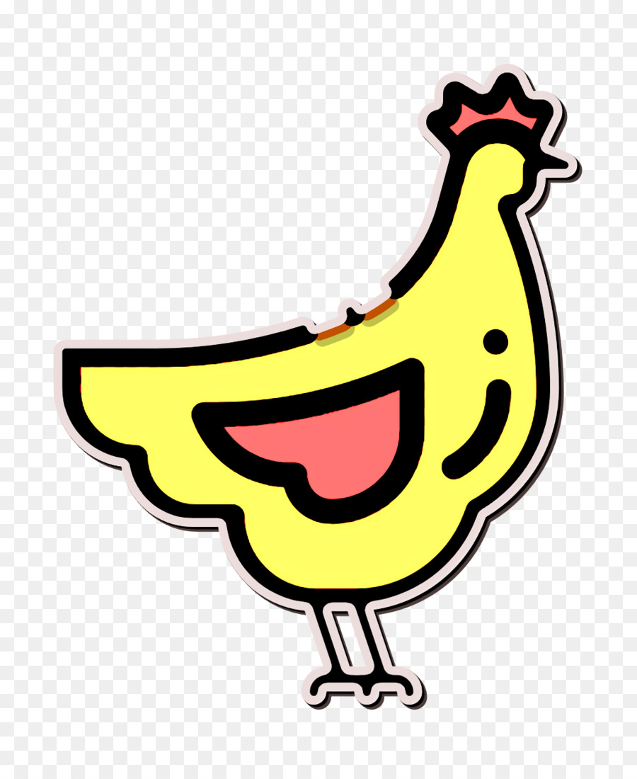 Icona del macellaio Icona del pollo - 
