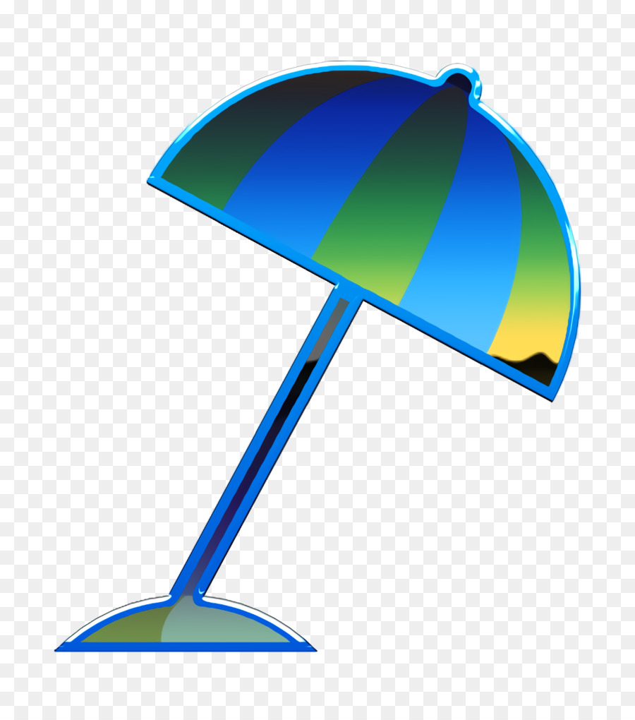 Summertime Set icon Beach icon Sun umbrella icon