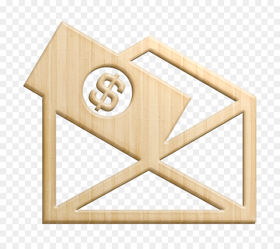 business icon Money Pack 1 icon Dollar bill paper in an envelope to make a deposit in a bank icon