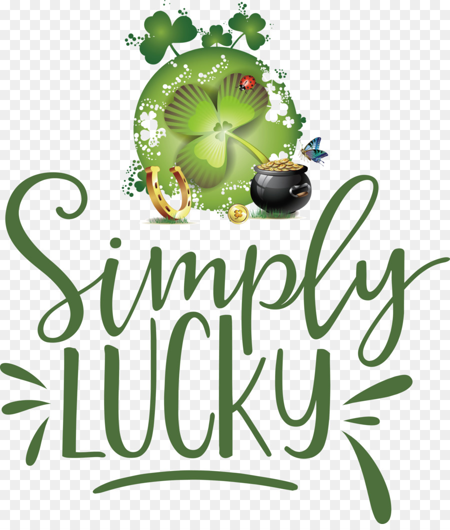 shamrock Simply Lucky Saint Patricks Day