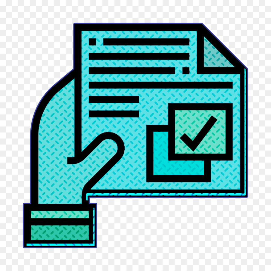 Vereinbarungssymbol Vertragssymbol Symbol für Dateien und Dokumente - 