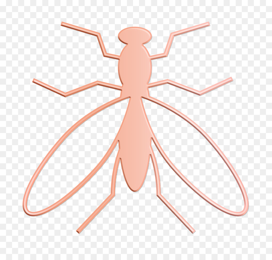 Science and technology icon Mosquito from top view icon animals icon