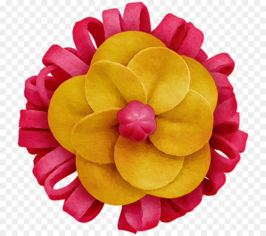 Schnittblumen Blütenblatt gelbe Blume - 