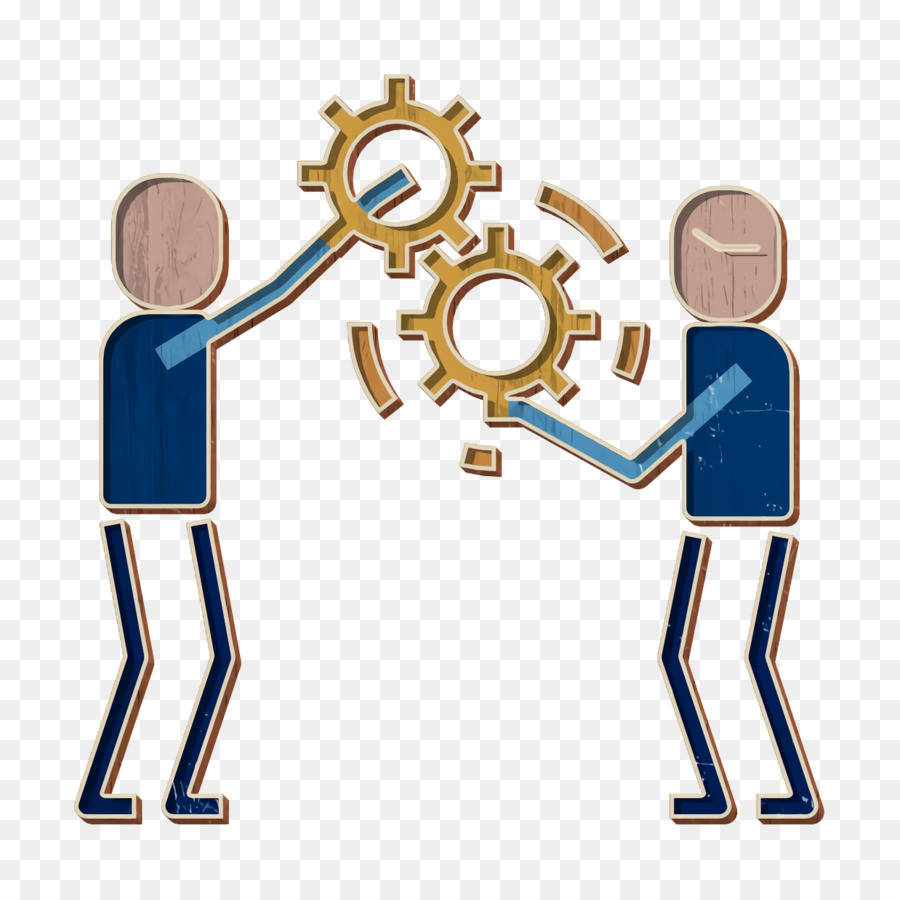 Werksymbol Teamwork-Symbol-Arbeitsteam-Symbol - 