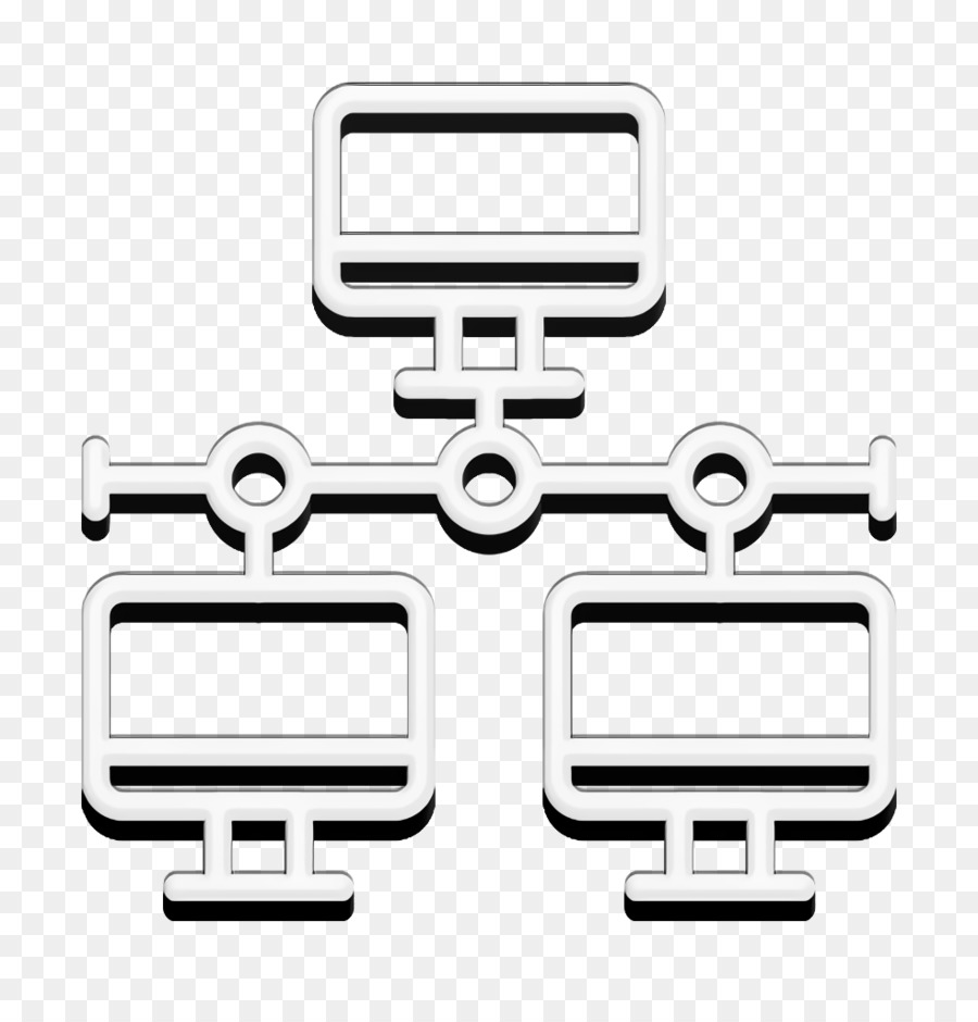 Icona di collegamenti icona LAN - 