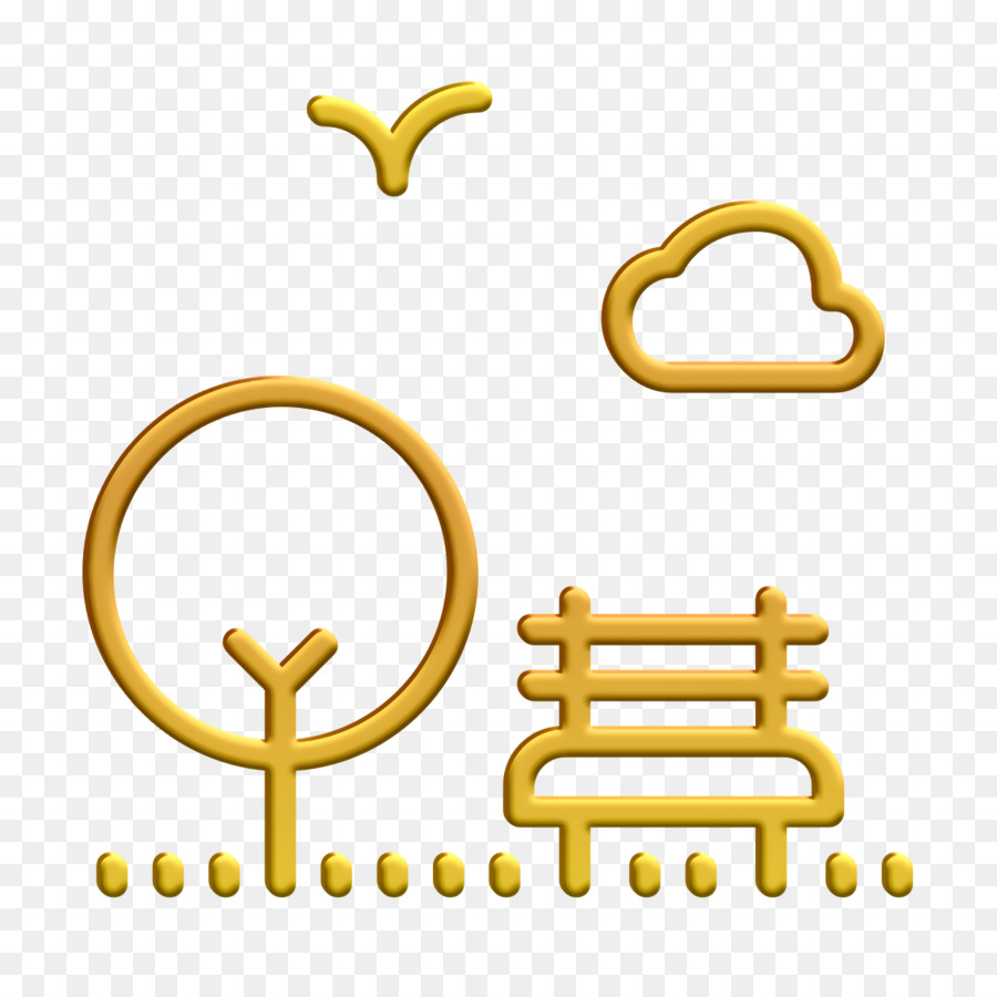 Bank-Symbol-Symbol-Symbol im Freien Symbol - 